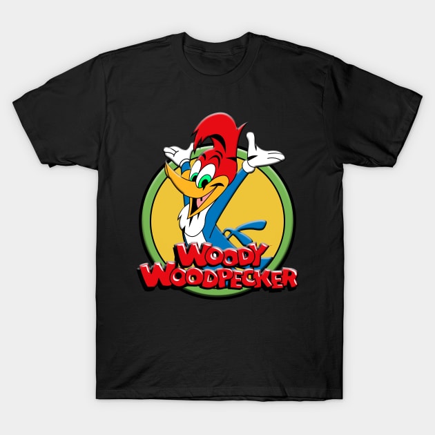 WOODY WOODPECKER T-Shirt by hackercyberattackactivity